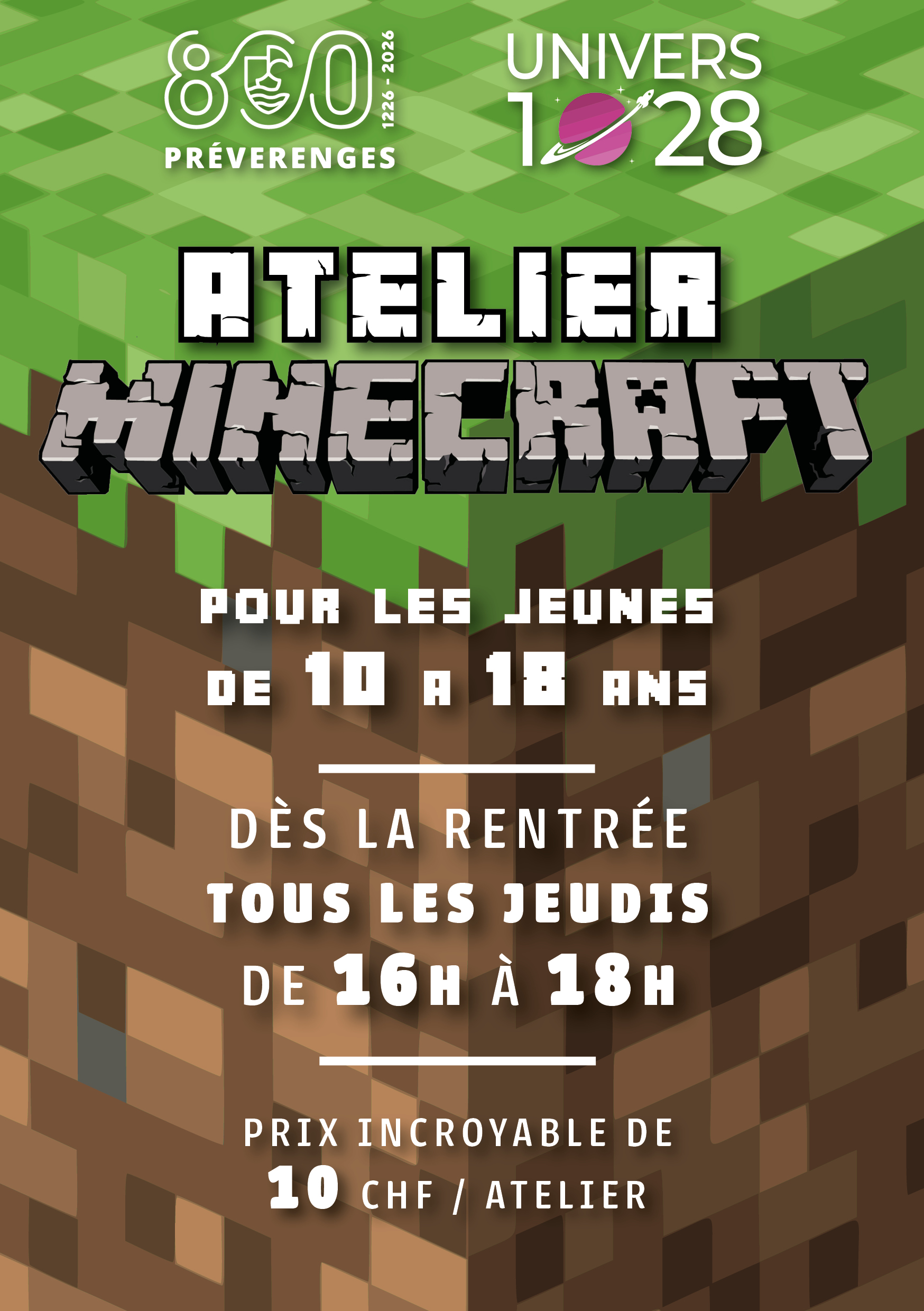 Flyer MineCraft